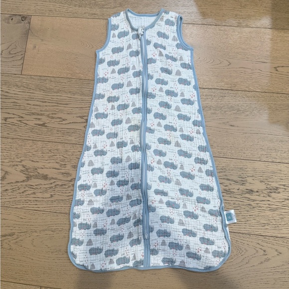 💥HP💥 Organic Cotton Muslin Elephant Print Toddler baby kids Sleep Sack 18-24 - Picture 4 of 11